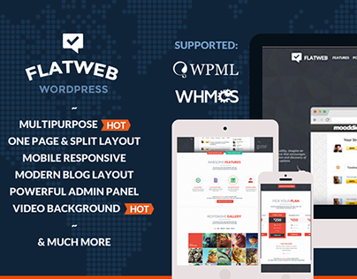 FlatWeb - Multipurpose Business WordPress Theme