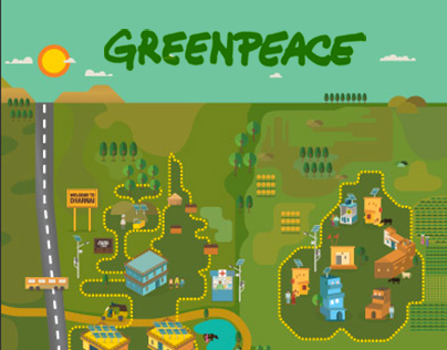 Dharnai Solar Grid Map for Greenpeace India