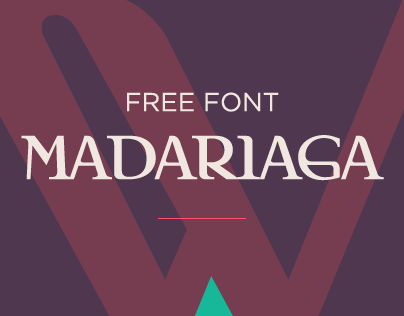 Madariaga - Free Font