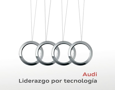 Movimiento. Banner para Audi de México.