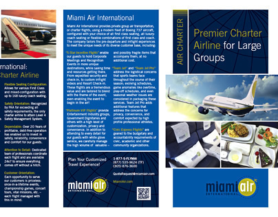 Miami Air International Corporate Brochure