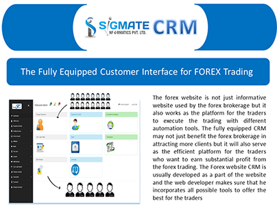 Forex CRM - The Fully Equipped Customer Interface for F