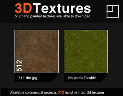 Hand painted Textures 3d Environment 