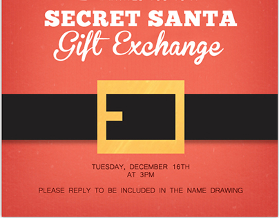 Secret Santa Gift Exchange