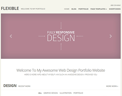 Flexible - Simple WordPress Theme