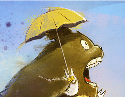 Tonari no Totoro Homage Art