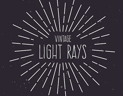 Vintage Light Rays Tutorial
