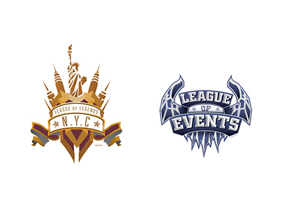 League of Legends NYC Logos