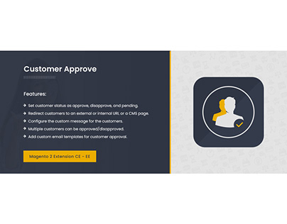Customer Approve Magento 2 Extension