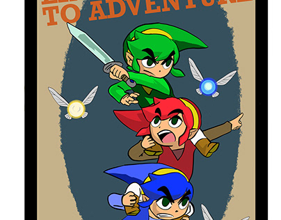 WPA Poster Triforce Heroes Edition