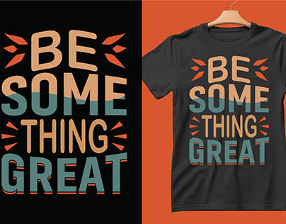 T-shirt design / Typography T-shirt design