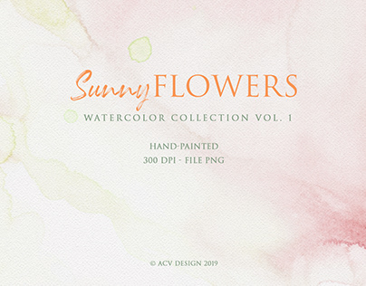 Sunny Flowers Collection Vol.1