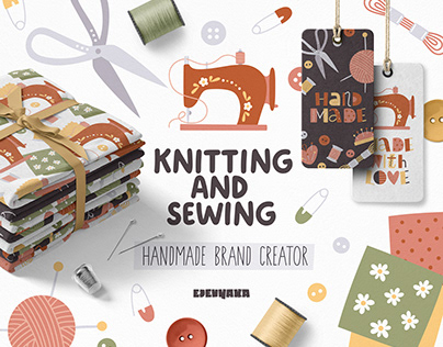 Sewing & Knitting. Brand Creator