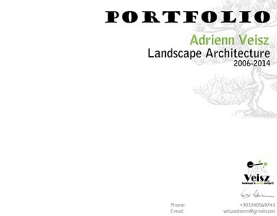 Landscape Architect Portfolio, 2014 _ Adrienn Veisz