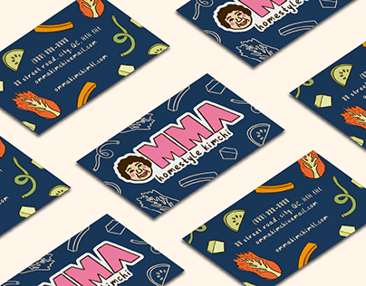 OMMA Homestyle Kimchi - Brand Identity