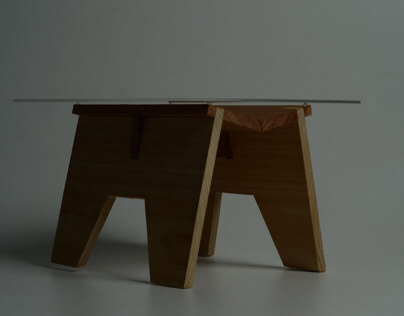 Wooden stool ReDesign