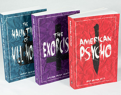 Book Covers Redesign—Horror Series