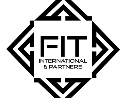 FIT international & partners logo design