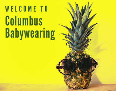 Columbus Babywearing – Graphic Design and Social Media