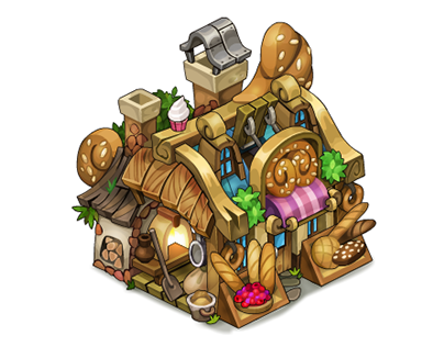 Bakery levels for Oasis game