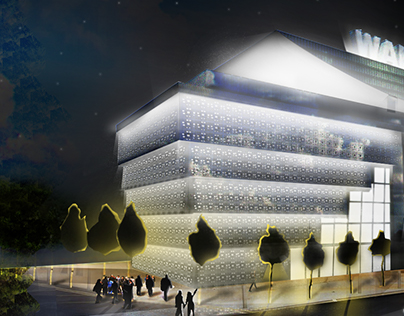 WAH CHAN FACADE DESIGN AND RENDERING