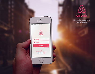 airbnb redesign concept