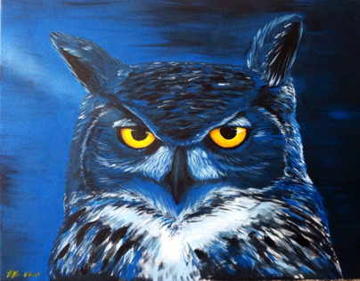 Bleu owl