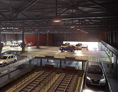 Shipping warehouse VW