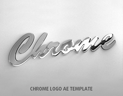 Chrome Logo AE Template