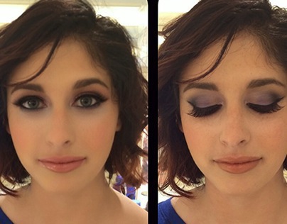 Cecilia Iglesais - Client makeup 