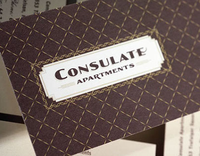 Consulate Apartments Branding