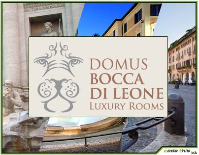 Domus Bocca Di Leone - Rome, website
