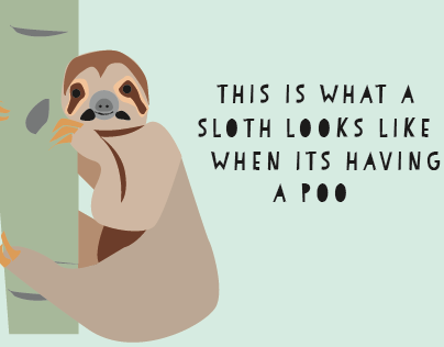More sloth cards