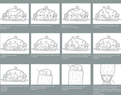 Storyboards (Various Projects)