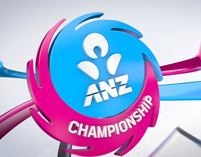 ANZ Championship 3D Logo Resolves