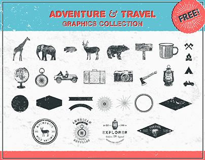 Adventure and Travel Graphics Collection