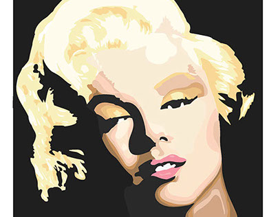 Marilyn Monroe Digital Illustration