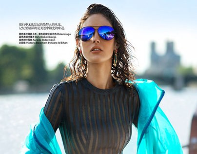 Maud Le Fort "On the Water" for Harper's BAZAAR China