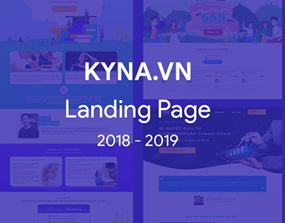 Kyna.vn Landing pages
