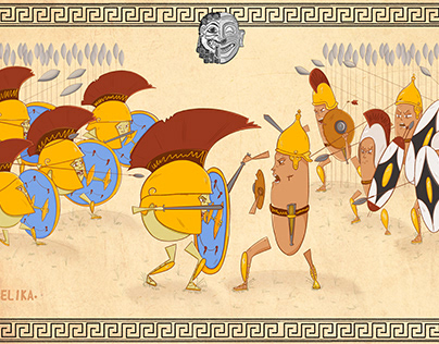 Digital mural Greco-Carthaginian Wars