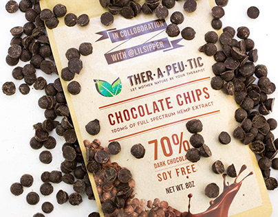 Chocolate Chips Label Desing