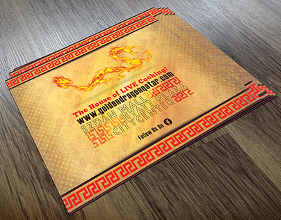 Golden Dragon Placemat Redesign