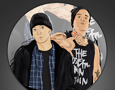 Eminem&Yelawolf Poster