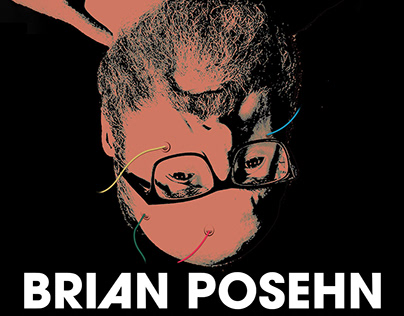 Brian Posehn 2022 Concert Social Media Promotional Art