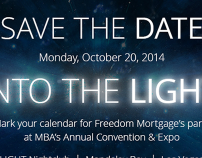 Freedom Mortgage Save the Date Email