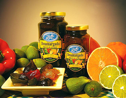 Label Dulces del Valle Fruit Syrup