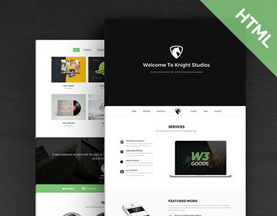 Knight - Free Bootstrap Theme