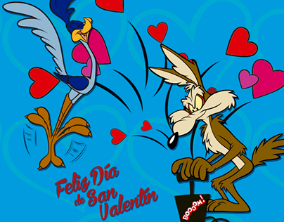 Valentines Day for RRSS Parque Warner / Warner Bros