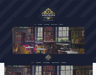 Luxury Hotel Website Redesign