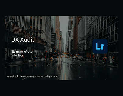 Project thumbnail - DESIGN SYSTEMS -Lightroom and Pintrest